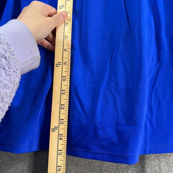 Kim Gravel x Swimsuits Swim Skirt Blue Dazzle Reg 14 - Picture 4 of 9